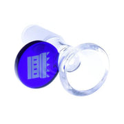 Castle Glassworks - 14mm Round Tab Bowl - Blue - Bongs Canada