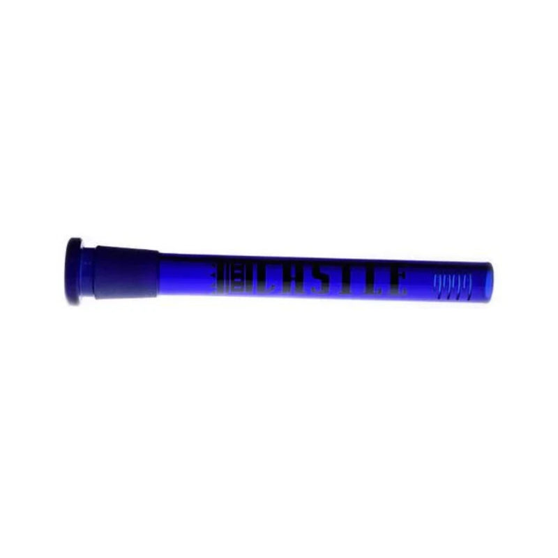 Castle - 5" 8 Slit Downstem - Blue - Bongs Canada