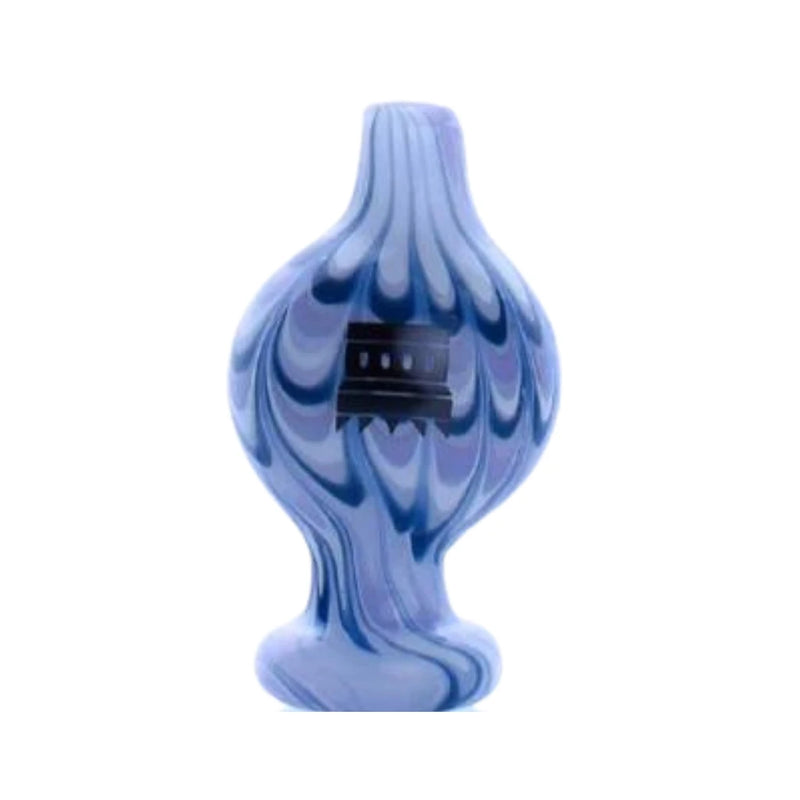 Castle Glass - Swirly Bubble Cap - Blue - Bongs Canada