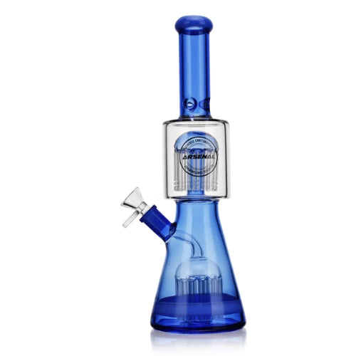11.5” Arsenal Glass Double Chamber Percolator Bong | Bongs Canada