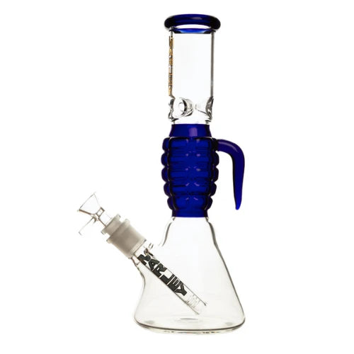 Marley - 12" Marley Grenade Core Bong - Blue - Bongs Canada
