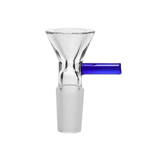 Arsenal - 14mm Bowl Piece with Handle - Blue - Bongs Canada