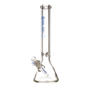 Marley - 16" 9mm Marley Clear Beaker Bong - Blue - Bongs Canada