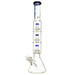 Marley - 20" Marley Triple Flow Bong - Blue - Bongs Canada