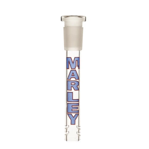 Marley - 5" Colored Logo Downstem - Blue - Bongs Canada