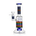Blue - 7.6" Arsenal Rainbow Matrix Perc Bong