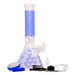 Arsenal Glass - 12” 5mm Sacred Geometry Glass Bong 9-in-1 Dab Kit - Blue - Bongs Canada