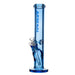 Arsenal brand 14 inch tall full coloured straight tube bong made with 5mm blue glass