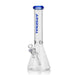 14" tall 5mm thick arsenal brand beaker bong in blue