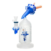 Cheech - 10 Inch Frosty Sundae Waterpipe - Blue - Bongs Canada