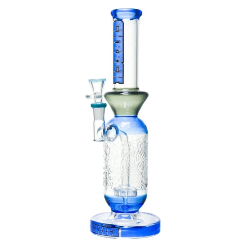 Cheech - 13 Inch Ocean Shell Waterpipe - Blue - Bongs Canada