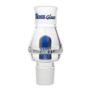 Hoss Glass - Bullet Perc Chamber - Blue - Bongs Canada