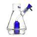 Hoss Glass - Honeycomb Beaker Base - Blue - Bongs Canada