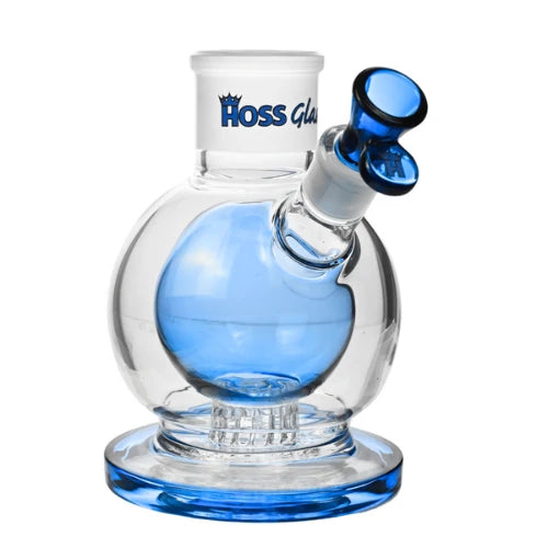 Hoss Glass - Orbit Sphere Base - Blue - Bongs Canada