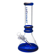 Legendary brand 12 Inch 5mm thick glass Full Color Beaker bong in Blue
