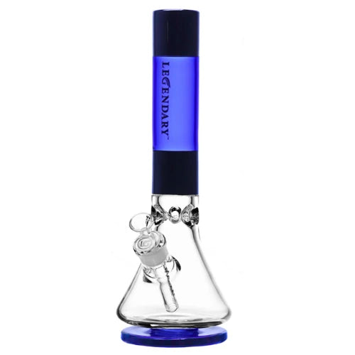 Legendary - 14 Inch Colored Ice Beaker - Blue - Bongs Canada