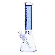 Legendary - 14 Inch Vibrant Top Beaker - Blue - Bongs Canada