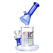 Legendary - 9 Inch Tree Perc Bong Style Rig - Blue - Bongs Canada