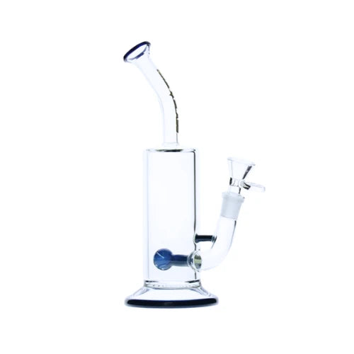 Nice Glass - Slitted Ball Percolator Bubbler - Blue - Bongs Canada