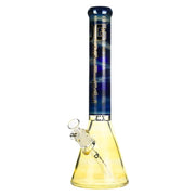 OG Original - 16 Inch 9mm Color Fumed Beaker Bong - Blue - Bongs Canada