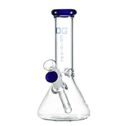 OG Original - 8 Inch 4mm Mini Beaker Bong - Blue - Bongs Canada