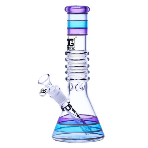 OG Original - OG Original Rainbow Ring Beaker Bong - Blue - Bongs Canada
