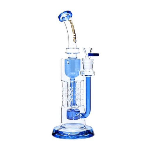 Preemo - 12” Drum to Swiss Pillar Incycler - Blue - Bongs Canada