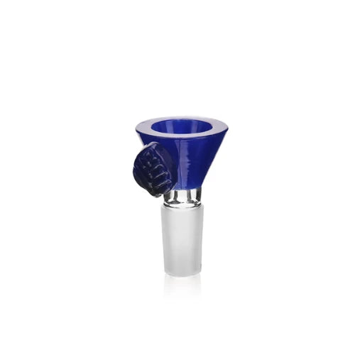 Arsenal - 2.5” Leafy Vibe Bowl - Blue - Bongs Canada