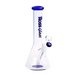 Blue 9" H143 Mini Beaker Bong Hoss Glass Bongs Canada