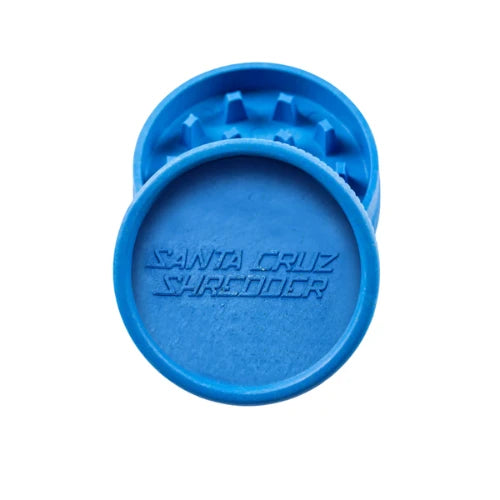 Blue - Hemp Herb Grinder - Eco Friendly 2 Piece Grinder - Bongs Canada