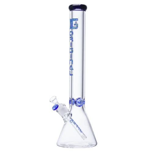 OG Original – Signature Logo 18” 9mm Beaker Bong – Blue – Bongs Canada