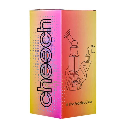 Cheech - 8.5 Inch Luxe Ribbed Recycler - Bongs Canada