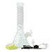 Arsenal Glass - 12” 5mm Sacred Geometry Glass Bong 9-in-1 Dab Kit - Clear - Bongs Canada