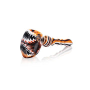 Arsenal Glass - 5.3" Arsenal Tornado Ember Handpipe - DESIGN 3 - Bongs Canada
