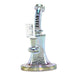 Castle Glass - 8.5” Bell Rig - Dark Chrome - Bongs Canada