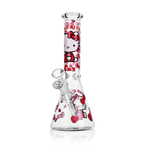 Arsenal - 10" Arsenal Kitty Dream Beaker Bong - Design 1 - Bongs Canada