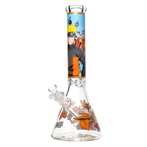 Arsenal - 14 Inch 7mm Hidden Warrior Beaker Bong - Design 1 - Bongs Canada