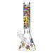 Arsenal - 14 Inch 7mm Trippy Sponge Beaker Bong - Design 1 - Bongs Canada