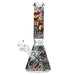 Arsenal - 10 Inch 5mm Street Bear Beaker Bong - Design 2 - Bongs Canada