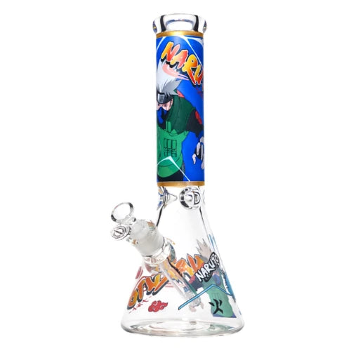 Arsenal - 14 Inch 7mm Hidden Warrior Beaker Bong - Design 2 - Bongs Canada