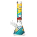 Arsenal - 14 Inch 7mm Pocket Thunder Beaker Bong - Design 2 - Bongs Canada