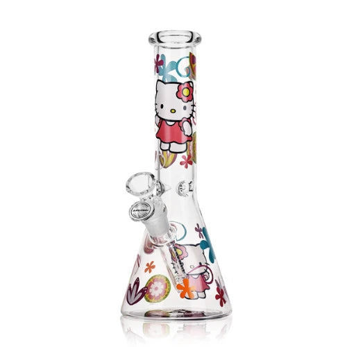 Arsenal - 10" Arsenal Kitty Dream Beaker Bong - Design 3 - Bongs Canada