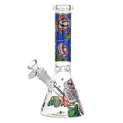 Arsenal - 10” Arcade Hero Glass Bong - Design 4 - Bongs Canada