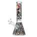 Arsenal - 10 Inch 5mm Street Bear Beaker Bong - Design 4 - Bongs Canada