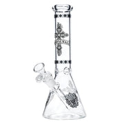 Arsenal - 10” Sacred Cross Beaker Bong - Design 4 - Bongs Canada