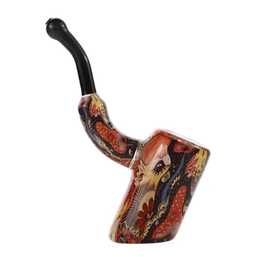 Arsenal - Arsenal Psychedelic Skull Mushroom Hand Pipe - Design 4 - Bongs Canada