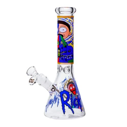 OG Original - 10" OG Original R&M Glass Bong - Design A - Bongs Canada
