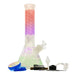 Arsenal Glass - 12” 5mm Flowered Pattern Glass Bong 9-in-1 Dab Kit - Design A - Bongs Canada