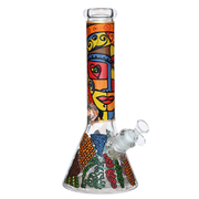 Arsenal Glass - 12” 7mm Fusion Art Glass Bong - Design A - Bongs Canada