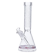 Legendary brand 14 Inch tall 5mm thick glass Etched Twist Beaker bong Design A
